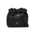 Borsa a secchiello nera effetto traforato Carrera Jeans Holly, Brand, SKU b513000298, Immagine 0